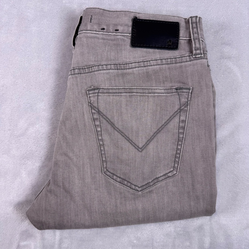 John Varvatos‎ USA Bowery Slim Straight Grey Jeans Mens 30 J306C17 Faded Wash*